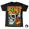 Orange Skull Tee